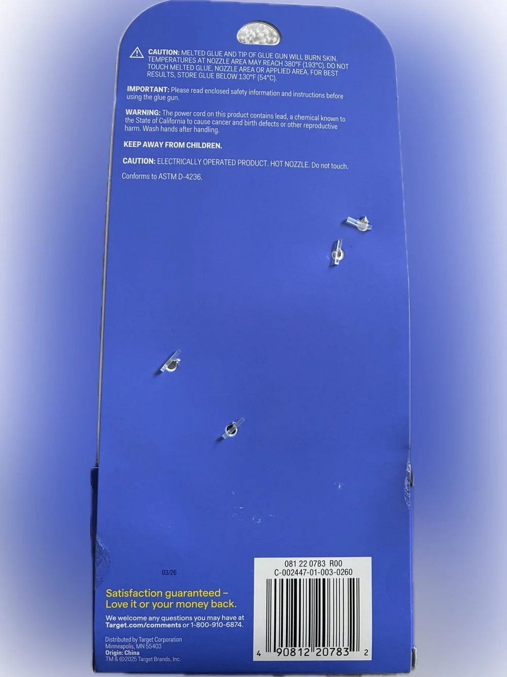 Mini Glue Gun With Refills